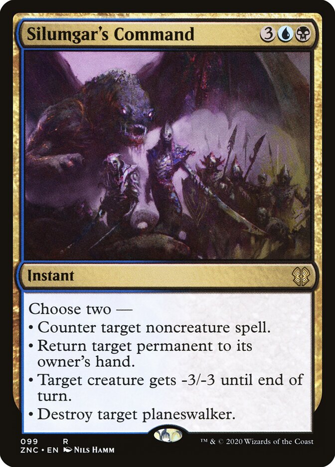 Silumgar's Command, Zendikar Rising Commander · 099