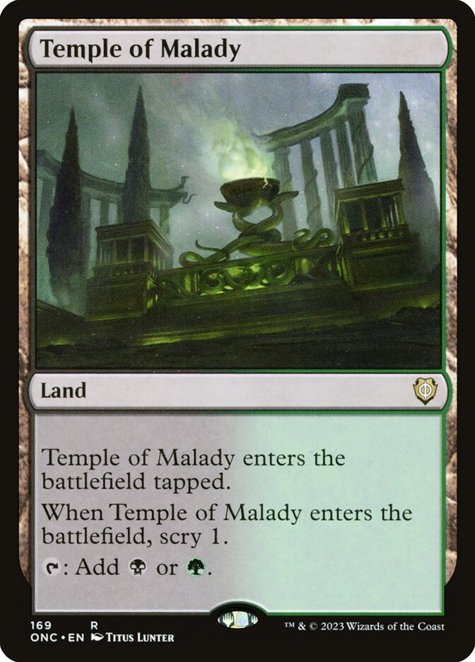 Temple of Malady, Phyrexia: All Will Be One Commander · 169