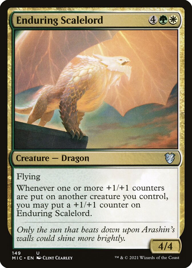 Enduring Scalelord, Midnight Hunt Commander · 149