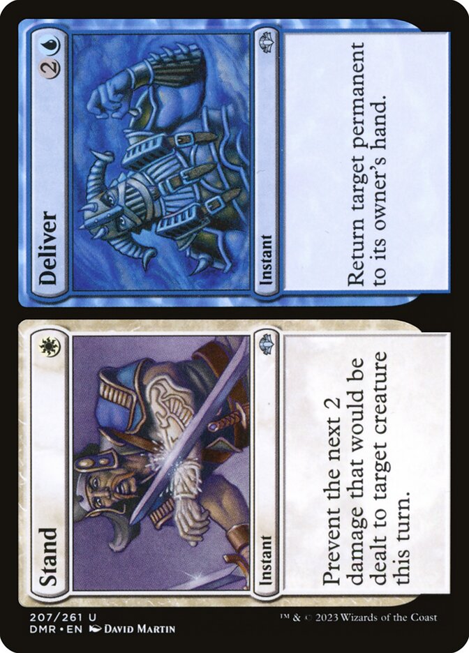 Stand // Deliver, Dominaria Remastered · 207/261