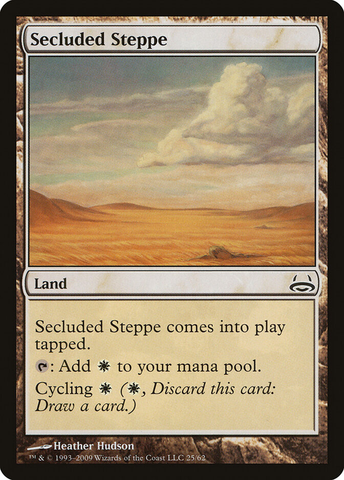 Secluded Steppe, Duel Decks: Divine vs. Demonic · 25/62