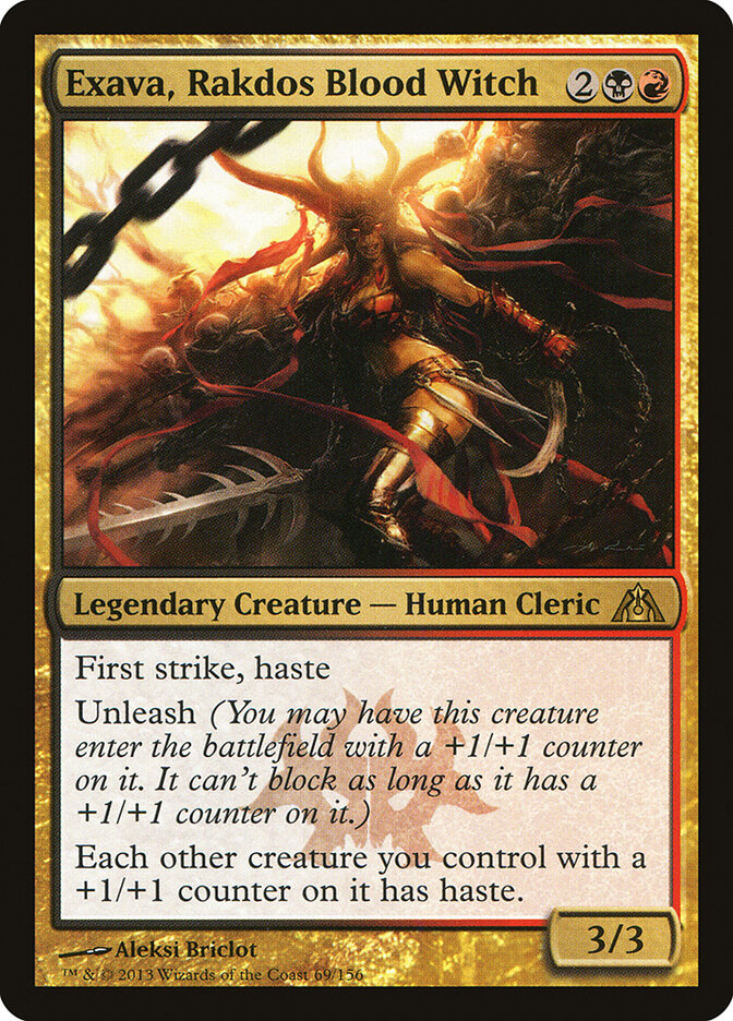 Exava, Rakdos Blood Witch, Dragon's Maze · 69/156