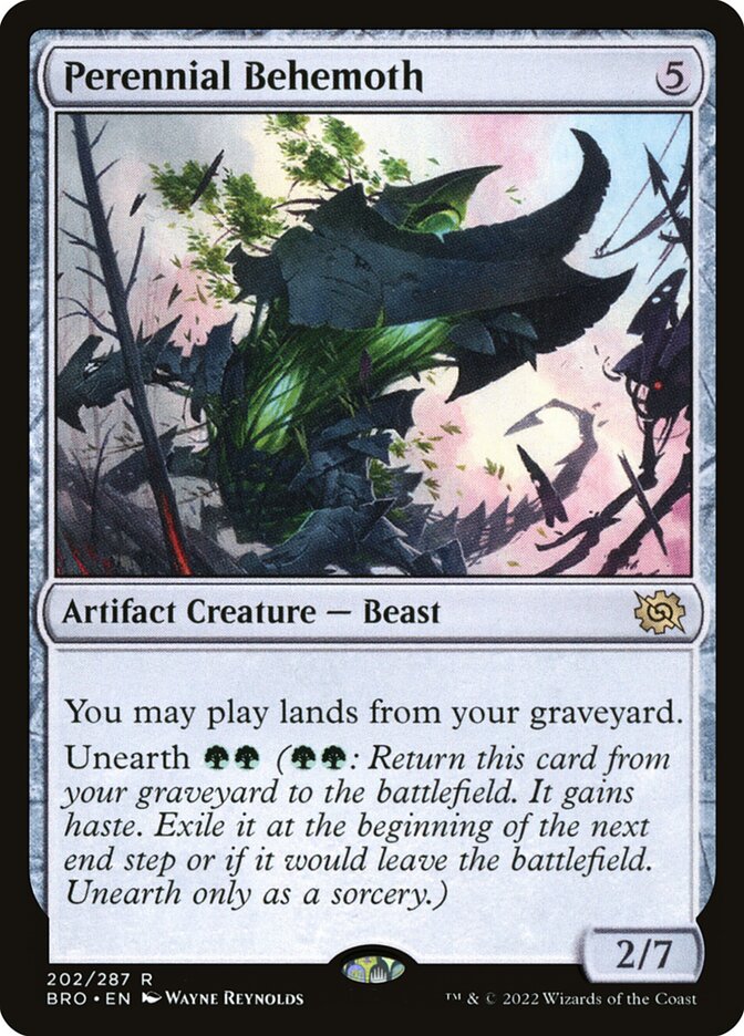 Perennial Behemoth, The Brothers' War · 202/287