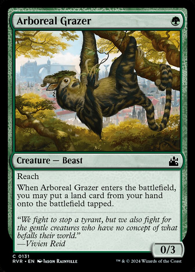 Arboreal Grazer, Ravnica Remastered · 0131