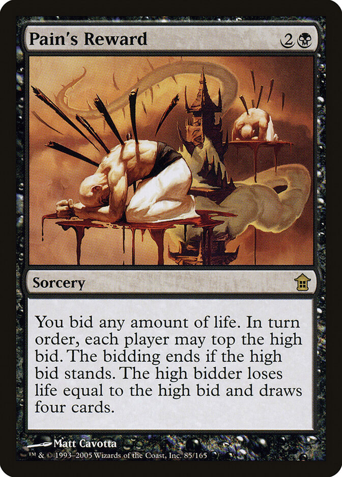 Pain's Reward, Saviors of Kamigawa · 85/165