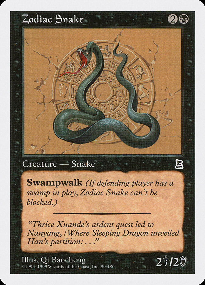 Zodiac Snake, Portal Three Kingdoms · 99/180