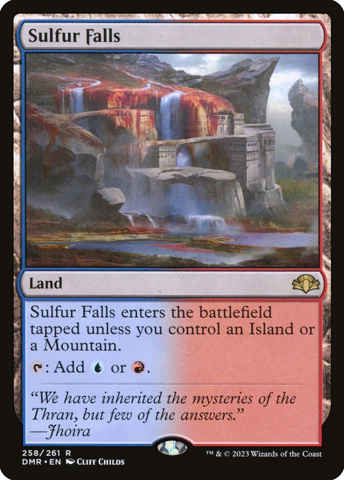 Sulfur Falls, Dominaria Remastered · 258/261