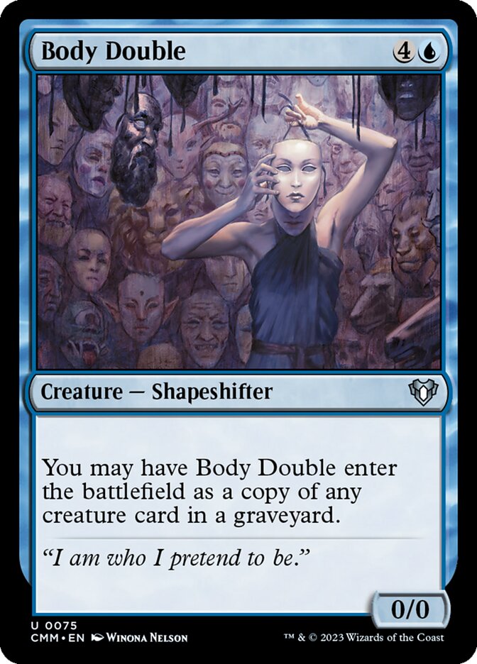Body Double, Commander Masters · 0075
