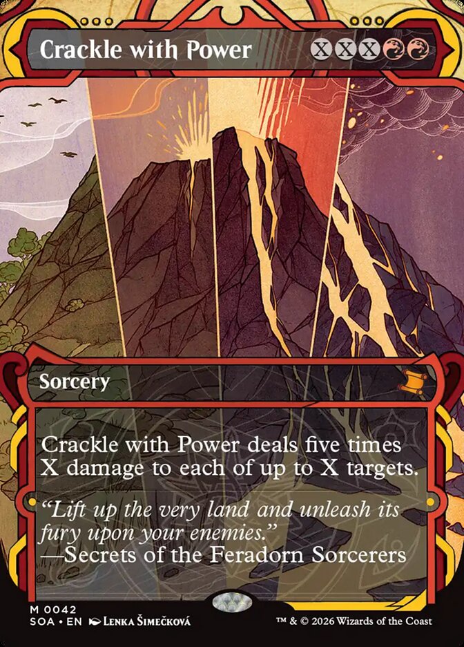 Crackle with Power, Secrets of Strixhaven Mystical Archive · 0042