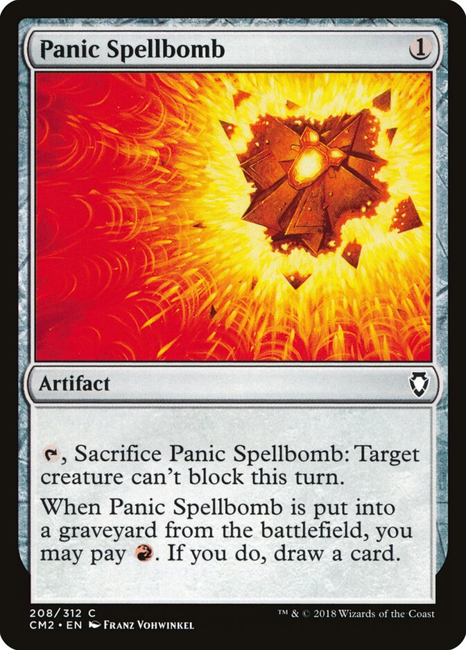 Panic Spellbomb, Commander Anthology Volume II · 208/312