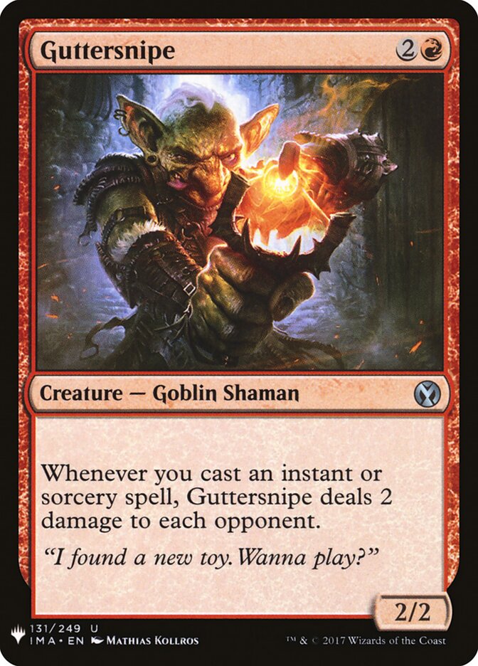 Guttersnipe, The List · ima-131