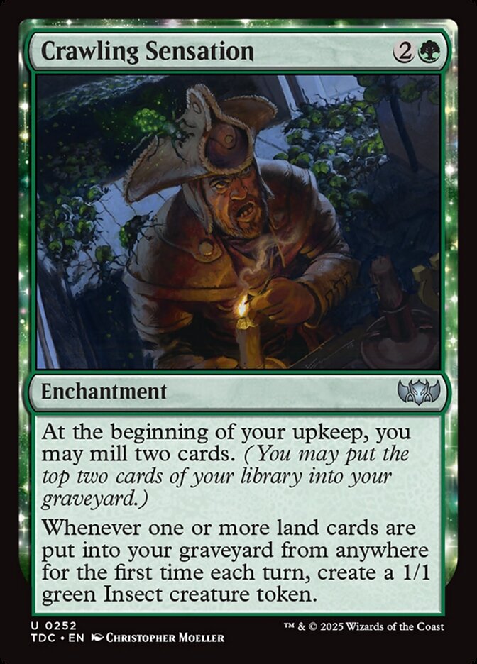 Crawling Sensation, Tarkir: Dragonstorm Commander · 0252