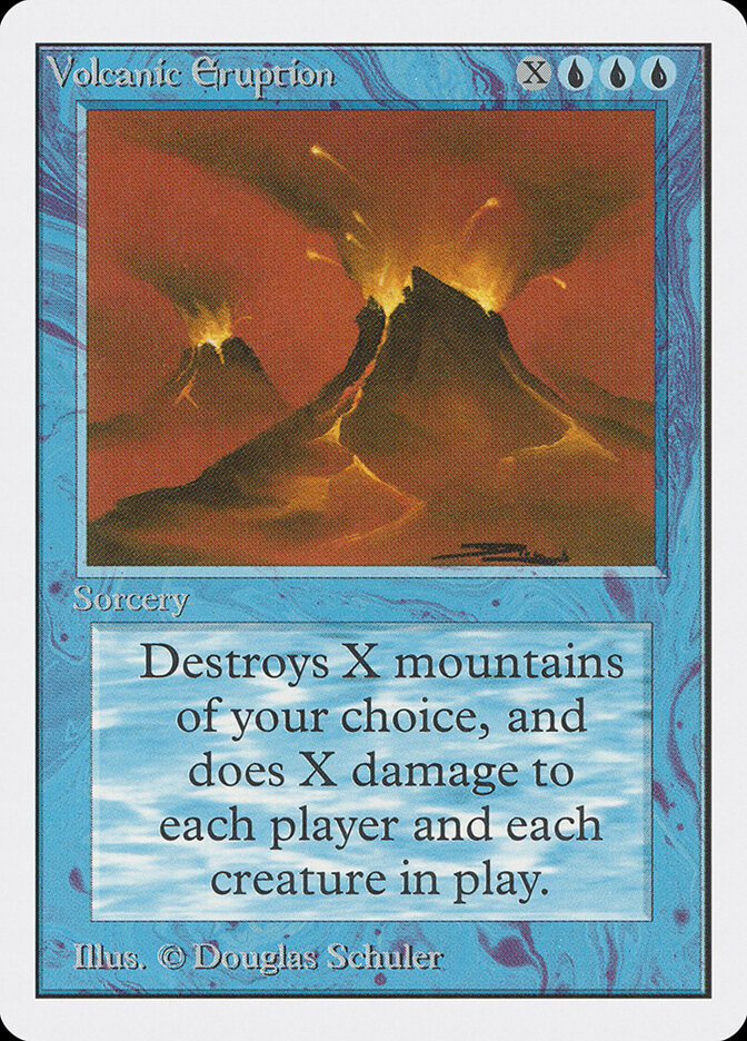 Volcanic Eruption, Unlimited Edition · 89