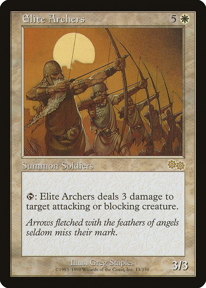 Elite Archers, Urza's Saga · 13/350