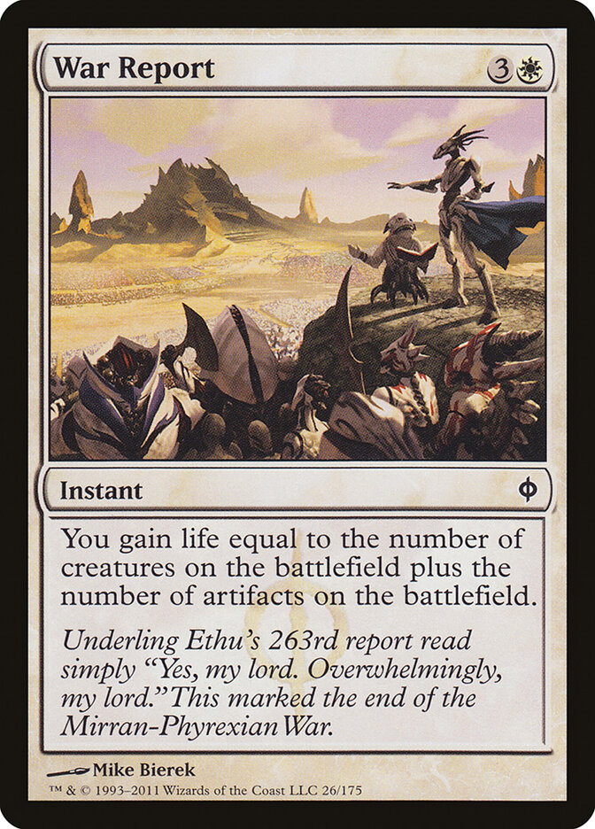 War Report, New Phyrexia · 26/175