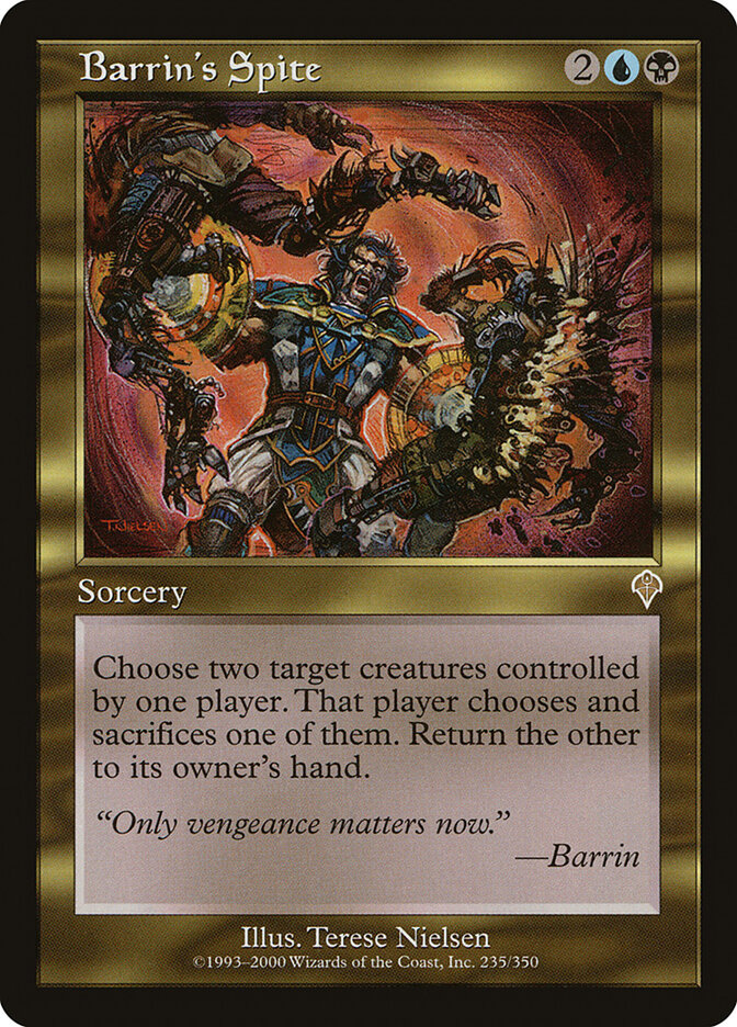 Barrin's Spite, Invasion · 235/350