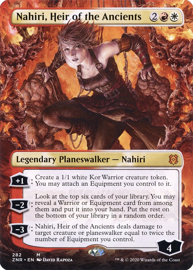 Nahiri, Heir of the Ancients, Zendikar Rising · 282