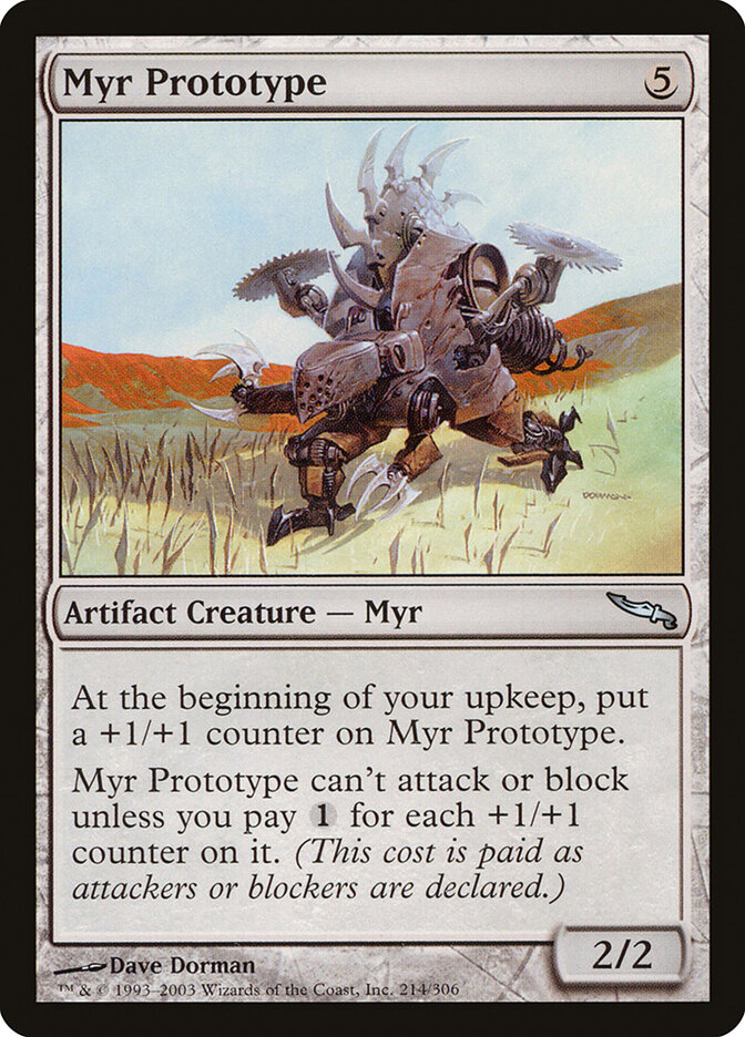 Myr Prototype, Mirrodin · 214/306