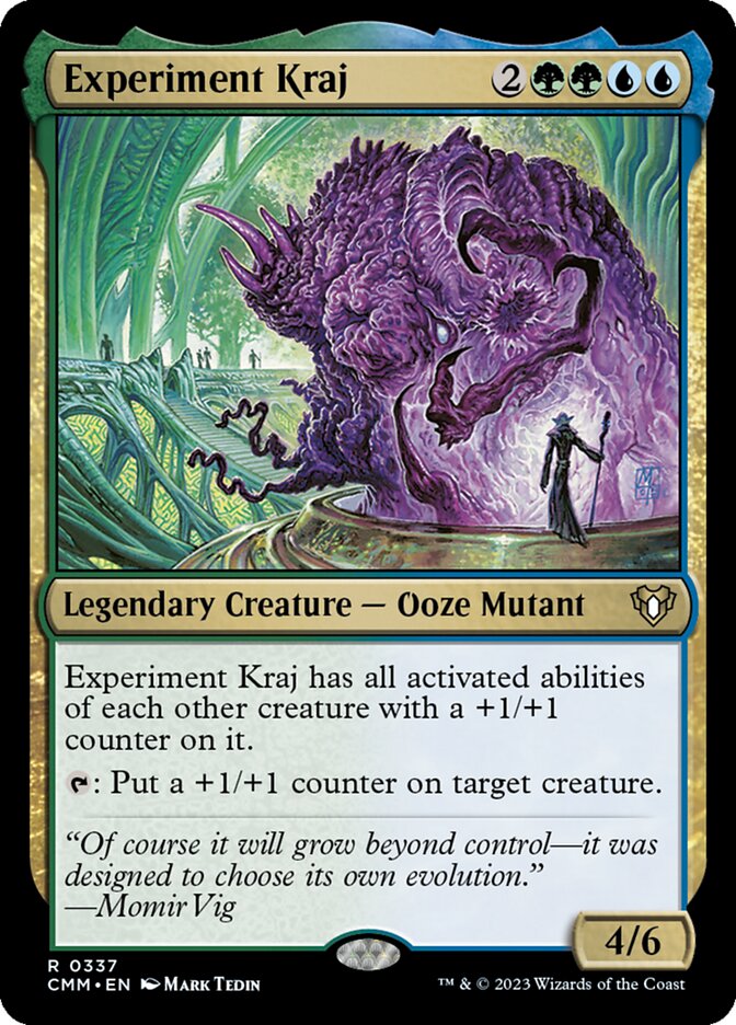 Experiment Kraj, Commander Masters · 0337