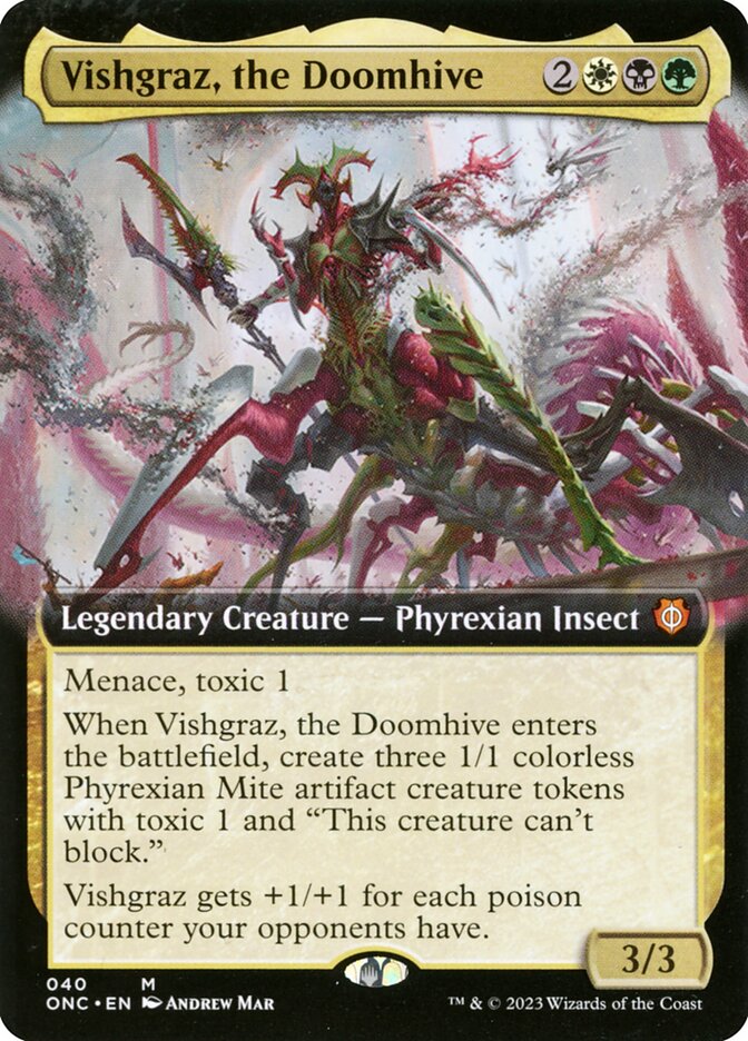 Vishgraz, the Doomhive, Phyrexia: All Will Be One Commander · 040