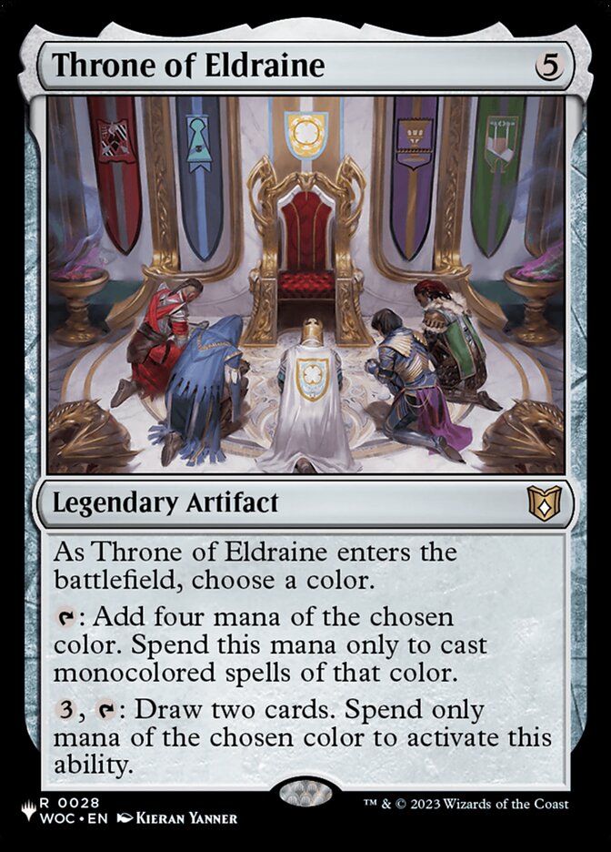 Throne of Eldraine, The List · woc-28