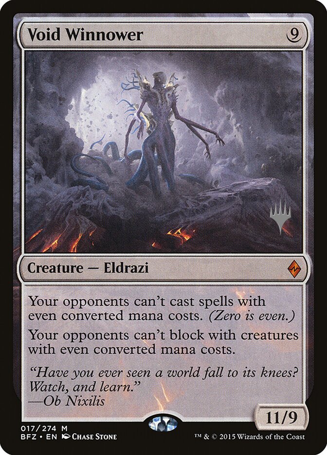Void Winnower, Battle for Zendikar Promos · 017/274
