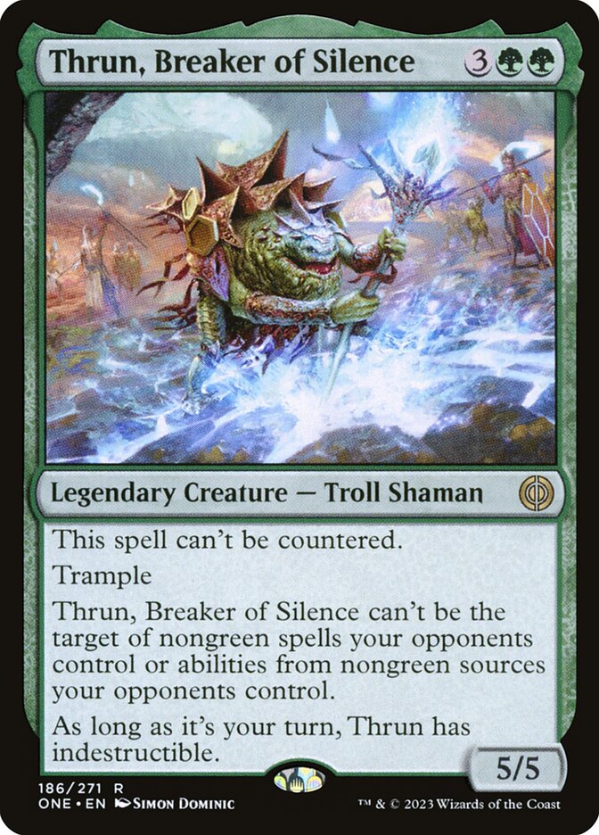 Thrun, Breaker of Silence, Phyrexia: All Will Be One · 186/271