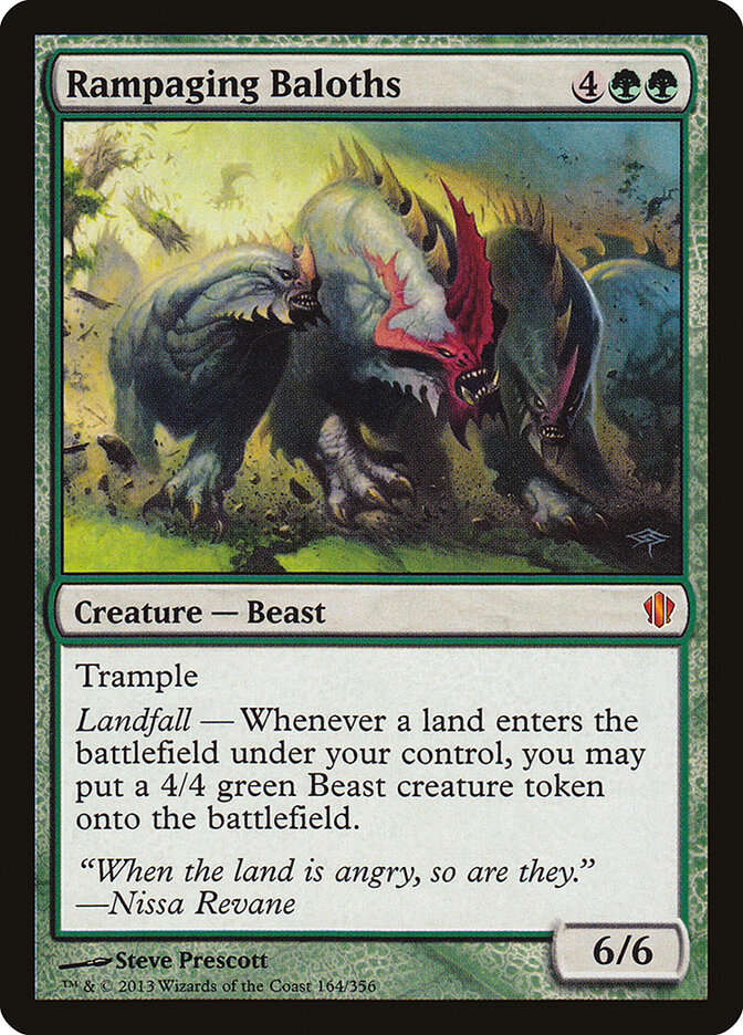 Rampaging Baloths, Commander 2013 · 164/356