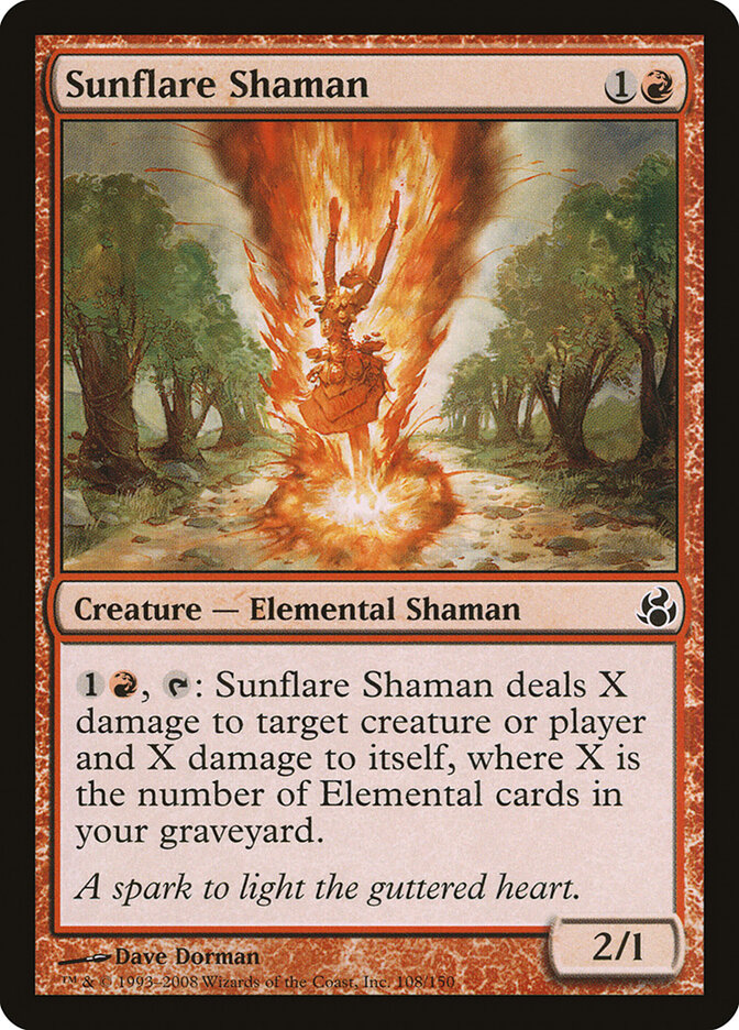 Sunflare Shaman, Morningtide · 108/150