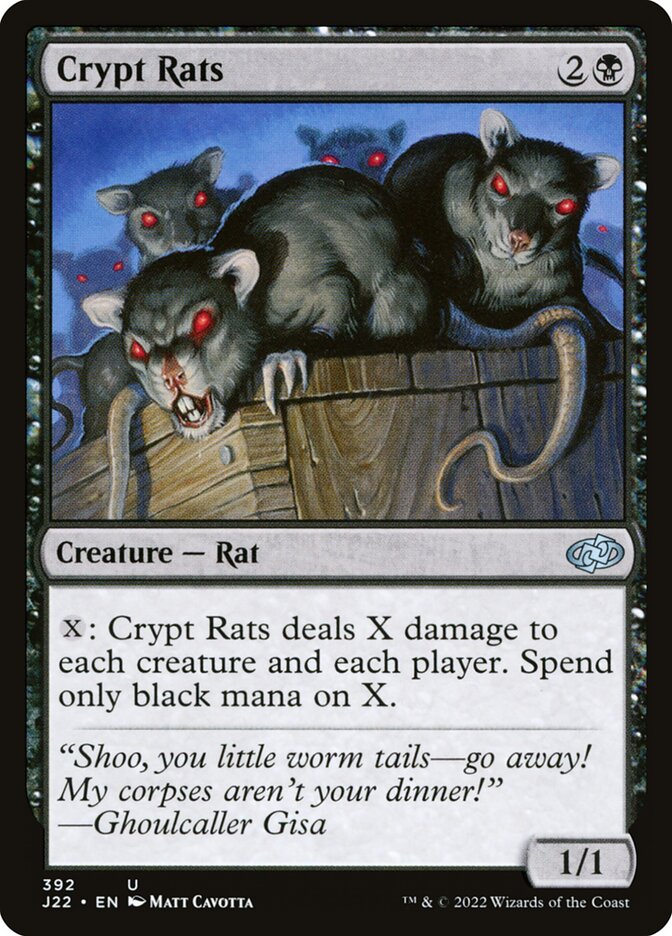 Crypt Rats, Jumpstart 2022 · 392