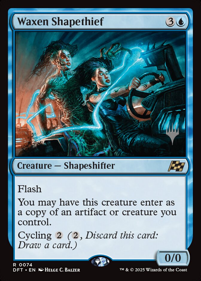 Waxen Shapethief, Aetherdrift Promos · 0074