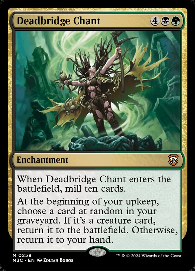 Deadbridge Chant, Modern Horizons 3 Commander · 0258