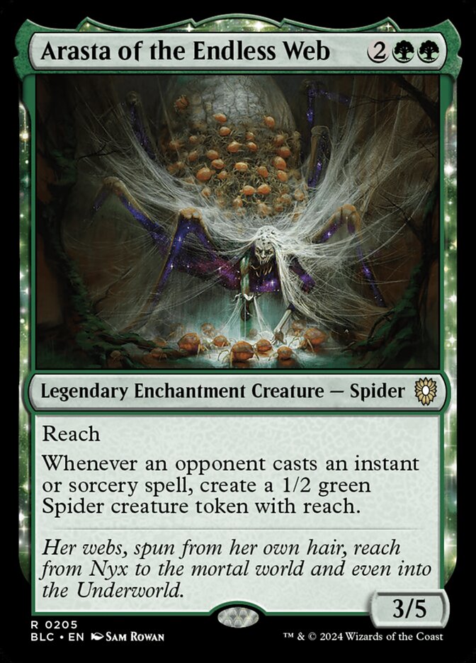 Arasta of the Endless Web, Bloomburrow Commander · 0205