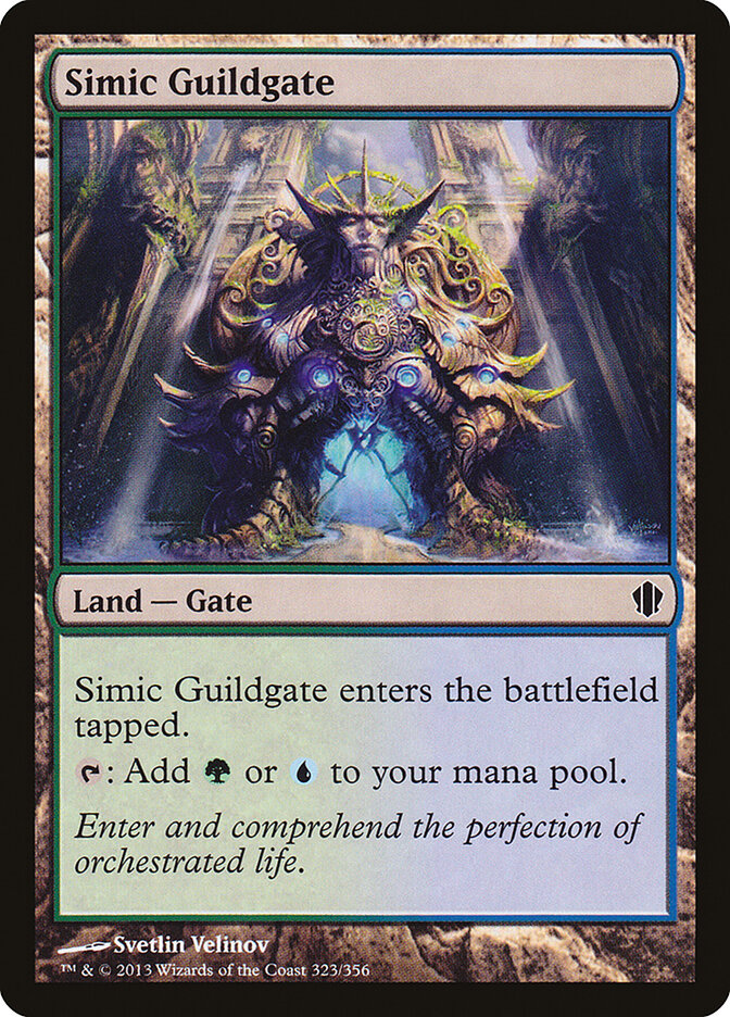 Simic Guildgate, Commander 2013 · 323/356