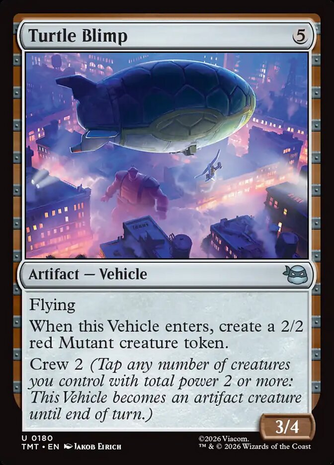 Turtle Blimp, Teenage Mutant Ninja Turtles · 0180