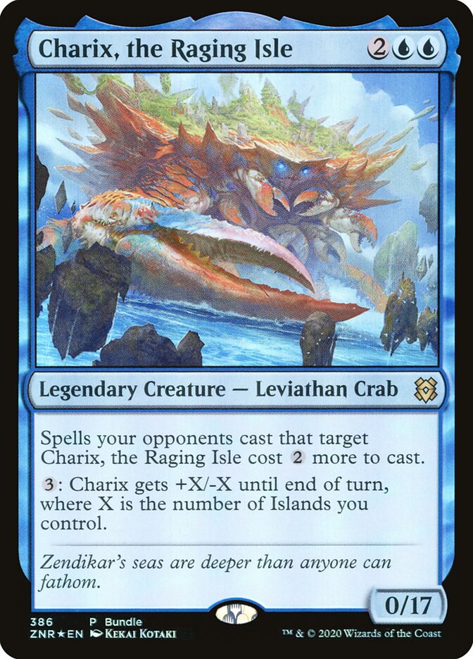 Charix, the Raging Isle, Zendikar Rising · 386