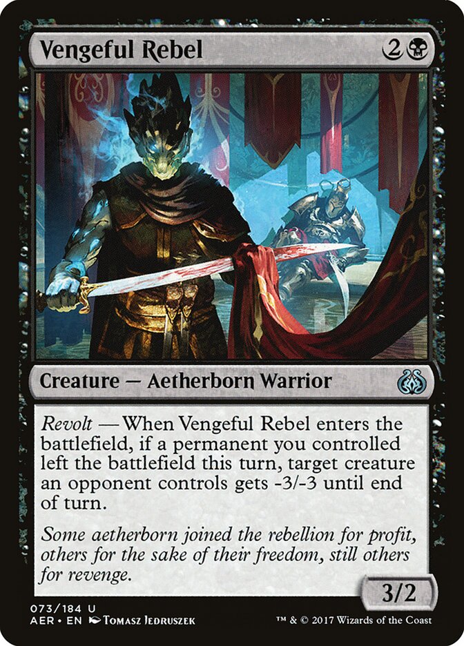 Vengeful Rebel, Aether Revolt · 073/184