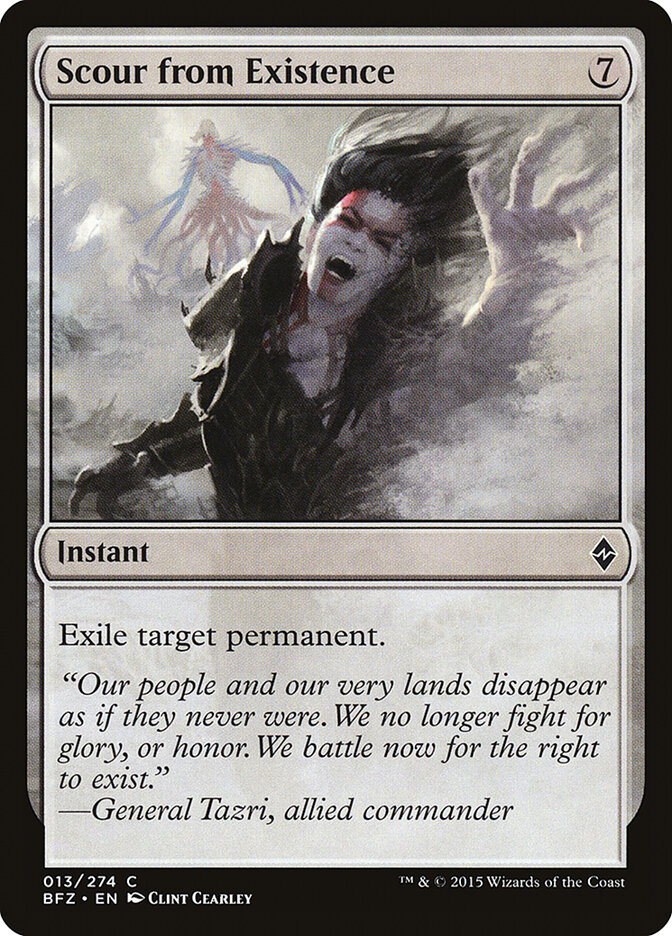 Scour from Existence, Battle for Zendikar · 013/274
