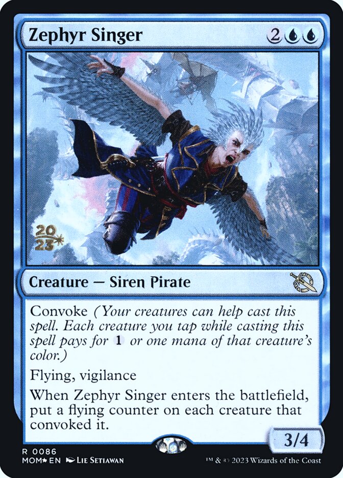 Zephyr Singer, March of the Machine Promos · 0086
