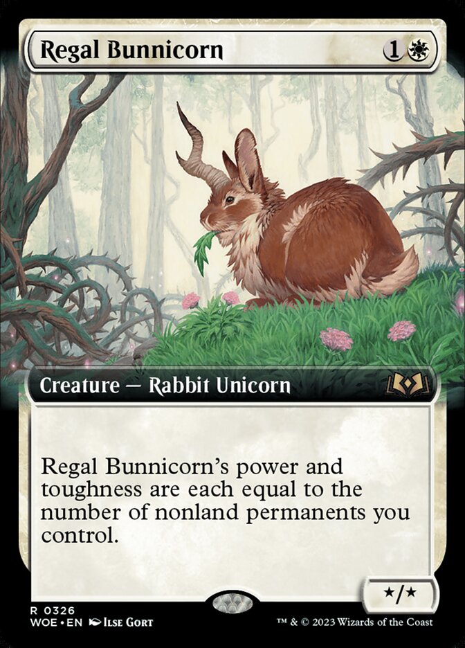Regal Bunnicorn, Wilds of Eldraine · 0326