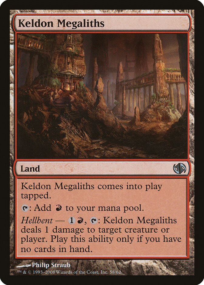 Keldon Megaliths, Duel Decks: Jace vs. Chandra · 58/62
