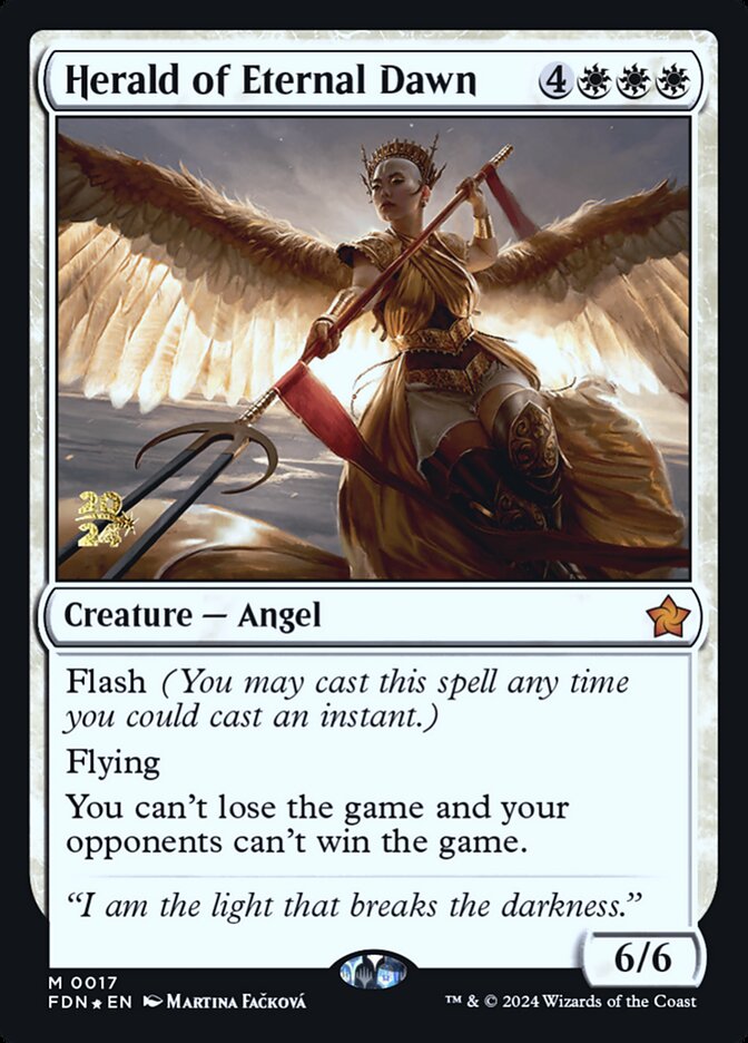 Herald of Eternal Dawn, Foundations Promos · 0017