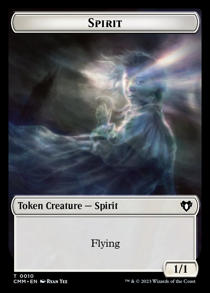 Spirit, Commander Masters Tokens · 0010