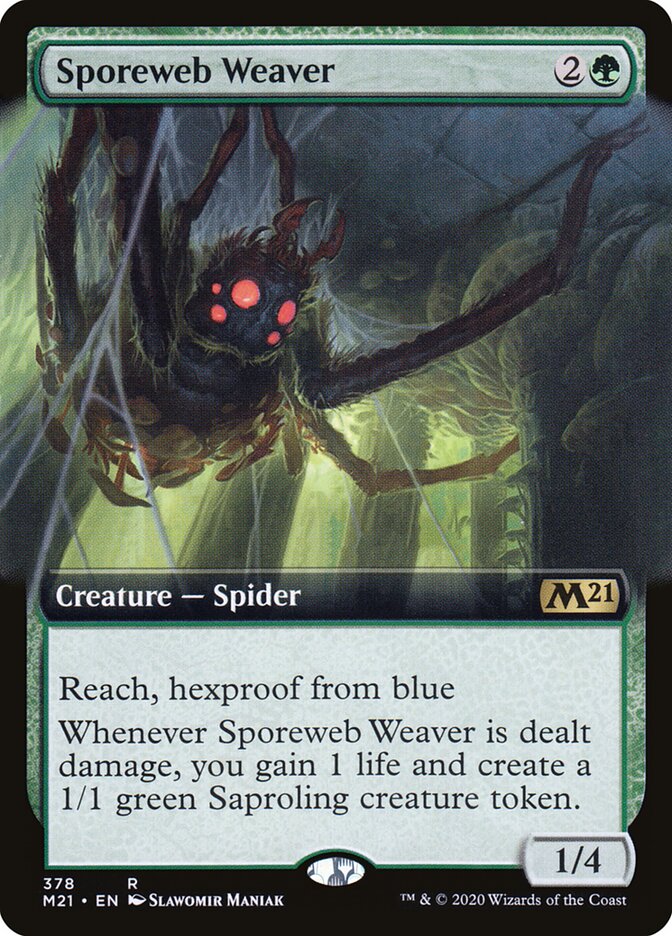 Sporeweb Weaver, Core Set 2021 · 378