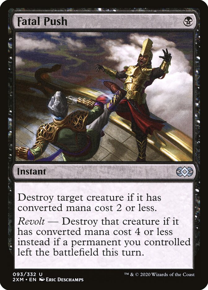 Fatal Push, Double Masters · 093/332