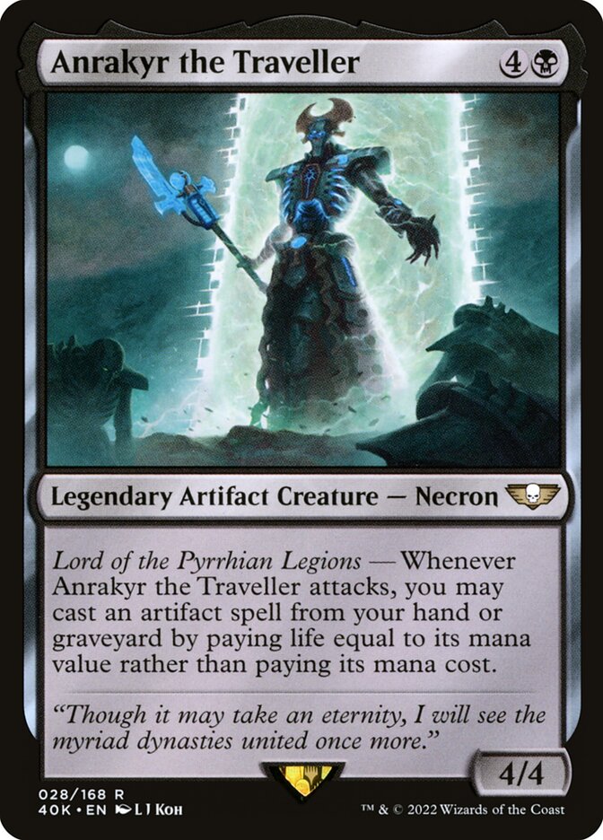 Anrakyr the Traveller, Warhammer 40,000 Commander · 028/617