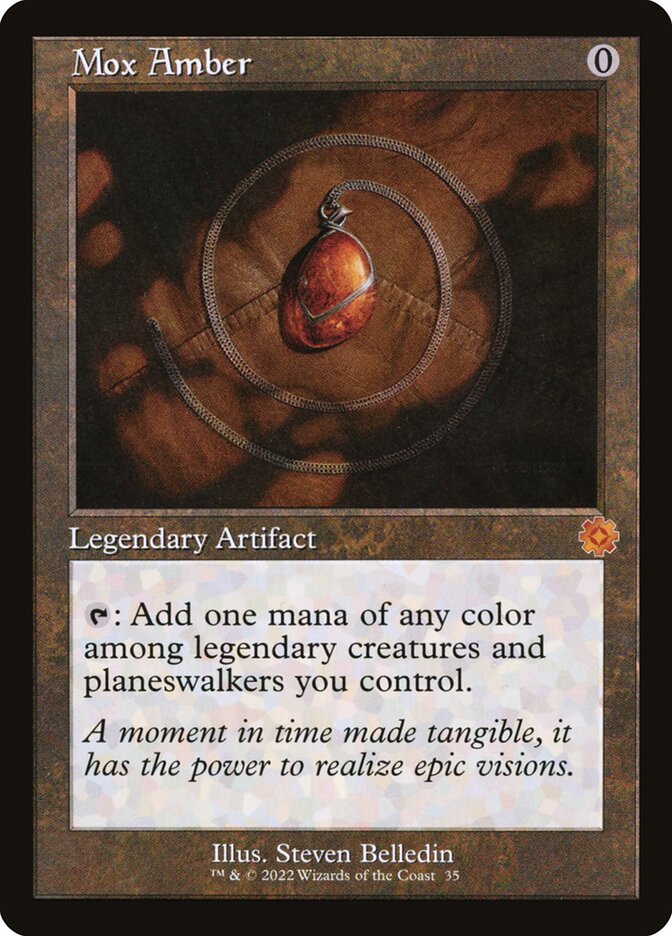 Mox Amber, The Brothers' War Retro Artifacts · 035/063