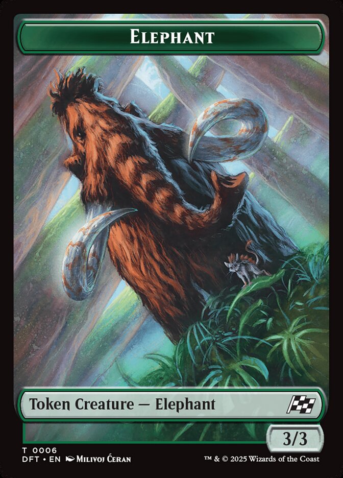 Elephant, Aetherdrift Tokens · 0006