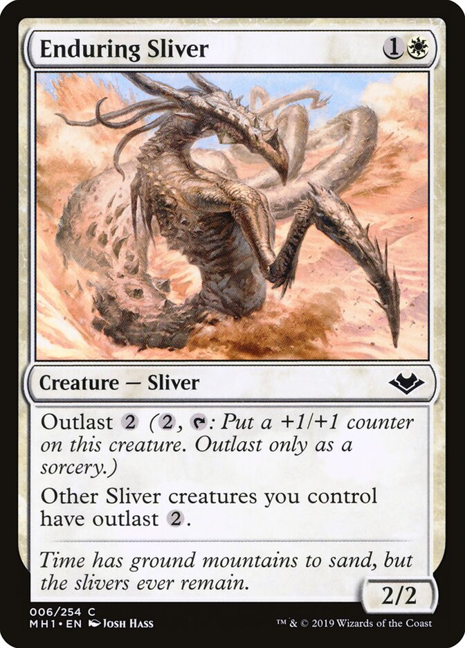 Enduring Sliver, Modern Horizons · 006/254