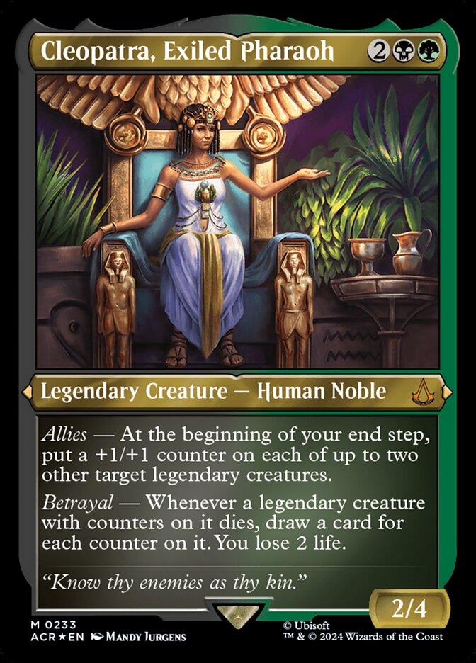 Cleopatra, Exiled Pharaoh, Assassin's Creed · 0233